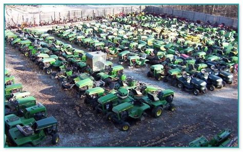 The John Deere website, official John Deere sellers and online auction sites are three of the place. . John deere salvage yard near me
